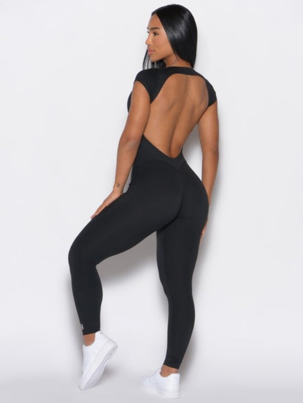 Bombshell Sportswear Open Back Tee Bodysuit